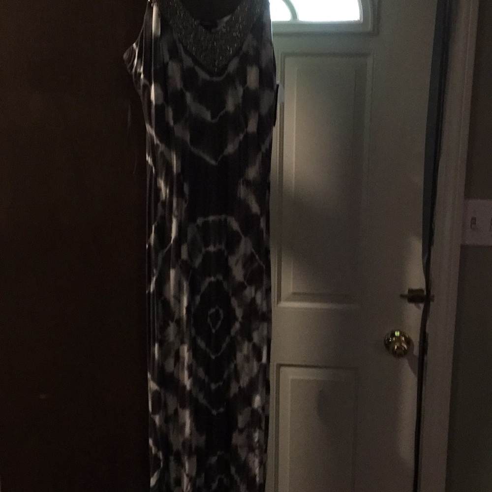 Sparkly tie dye dress